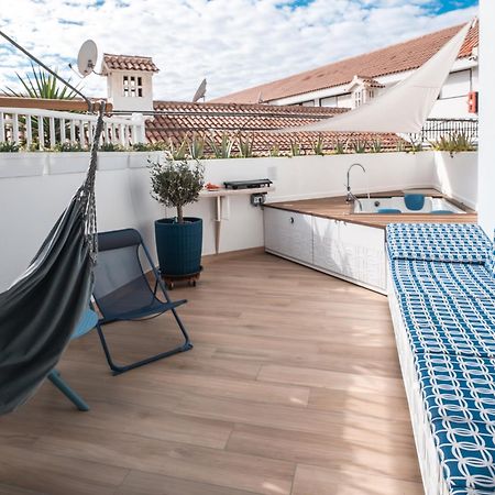Wow Apartment With Private Jacuzzi And 2 Terraces In Los Christianos Los Cristianos  Eksteriør bilde